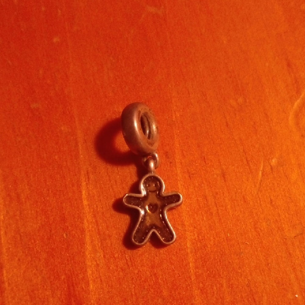 Pandora Gingerbread Man Charm